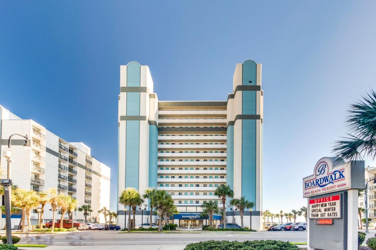 Hosteeva Oceanfront Boardwalk Beach Resort With Balcony 미를 비치 외부 사진